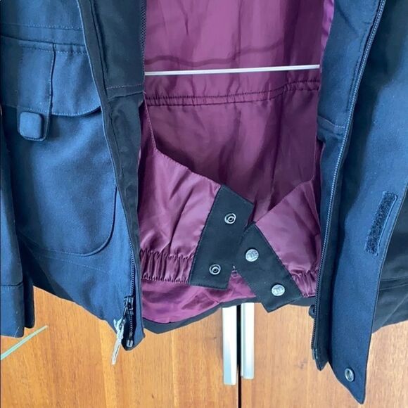 DC Snowboarding Waterproof Ski Snowboarding Insulated Winter Jacket Black XS - Picture 7 of 16